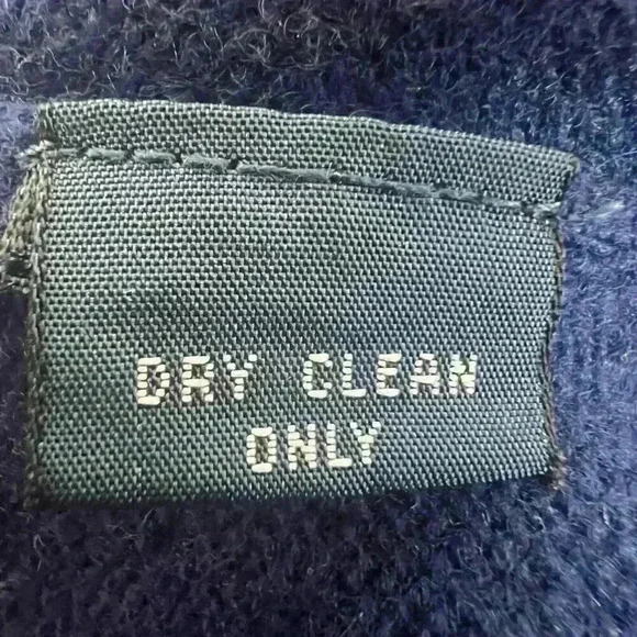 Men’s Polo Ralph‎ Lauren Long Sleeve Polo 100% Lambswool Blue - Picture 9 of 9